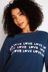 PJ Salvage Mad Love Sweatshirt