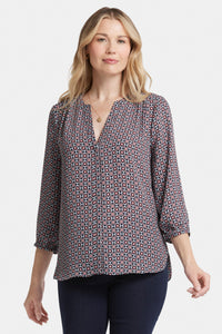 NYDJ Pintuck Blouse