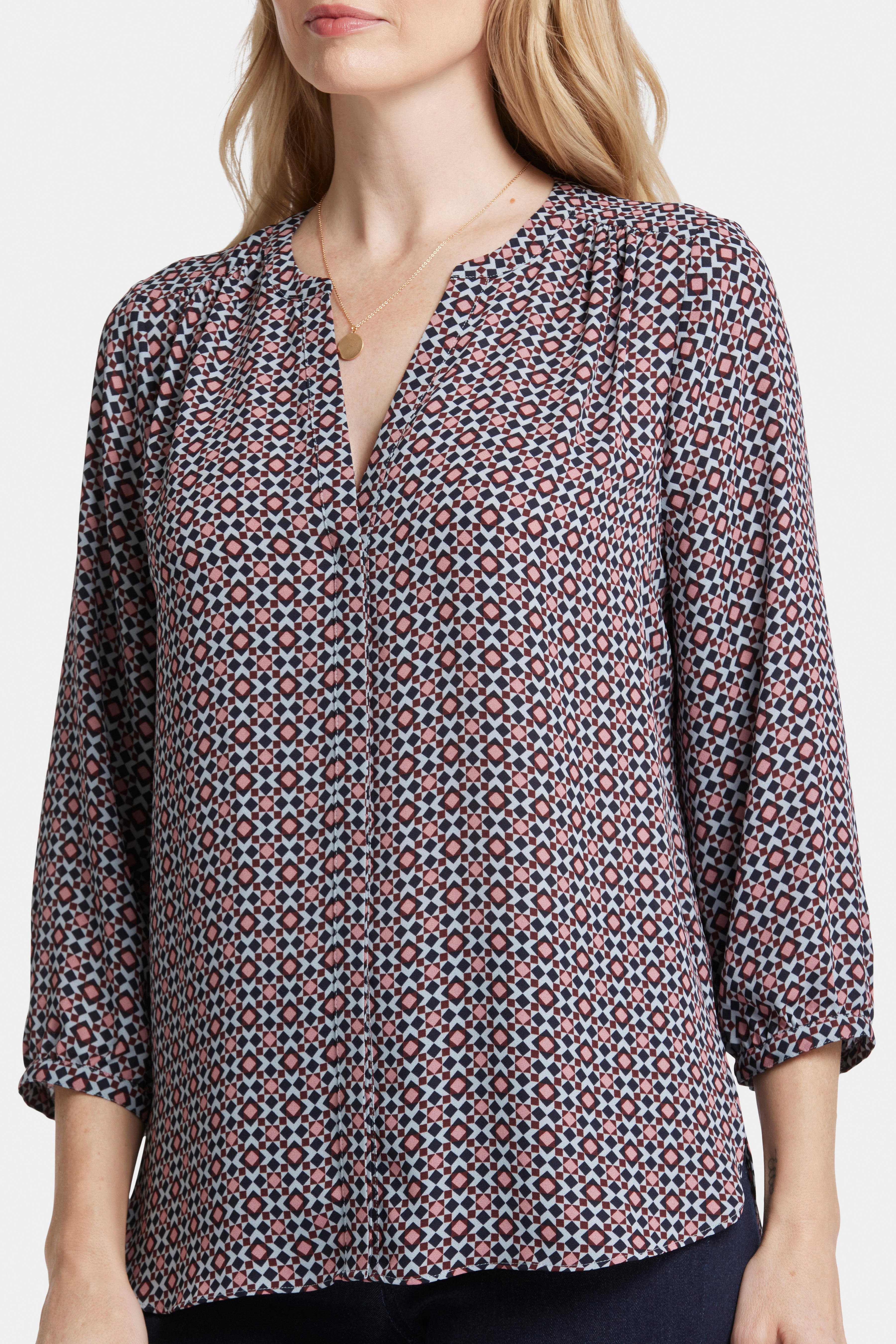 NYDJ Pintuck Blouse