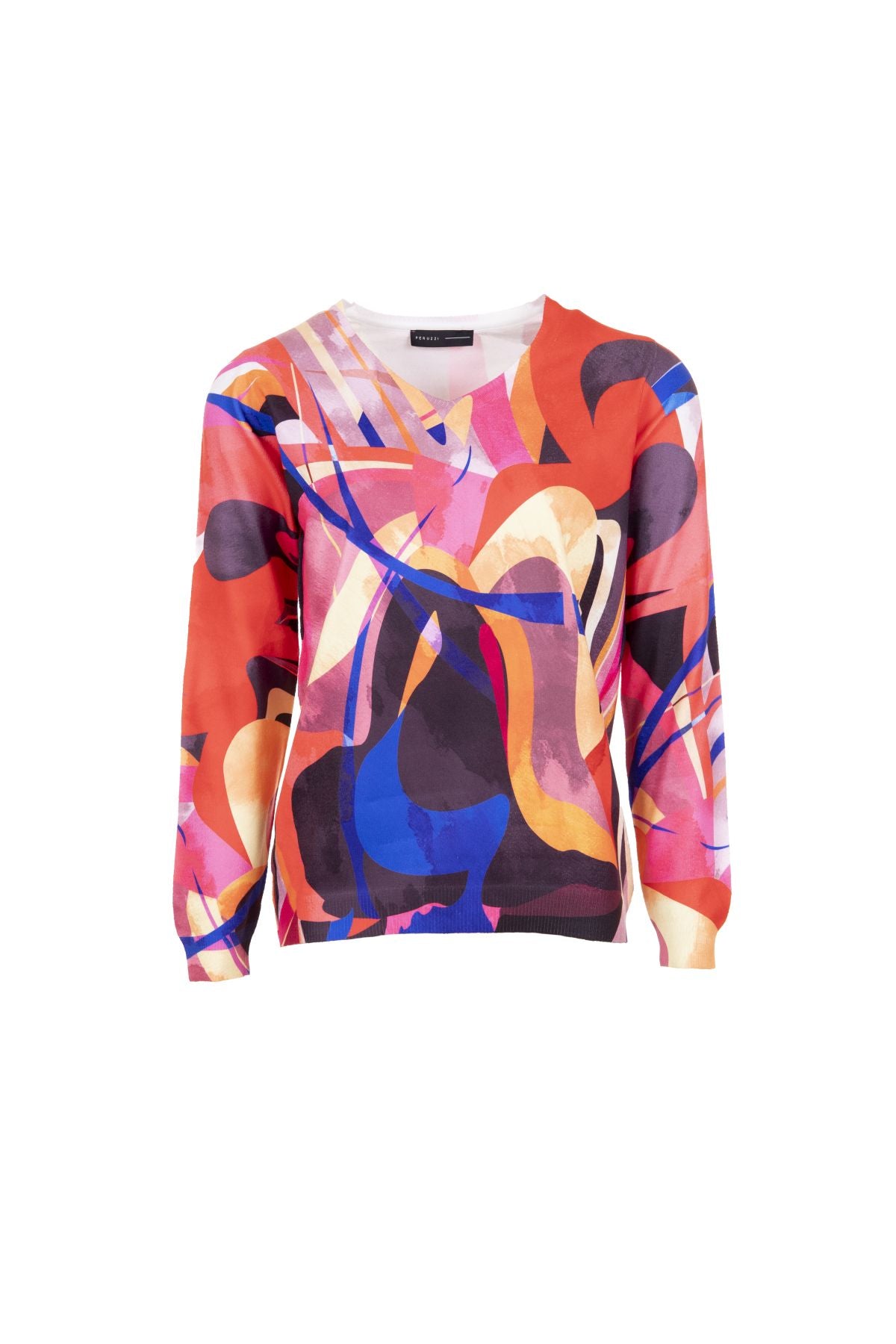 Peruzzi Multi Print Sweater