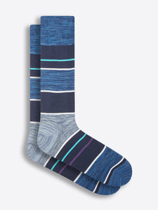 Bugatchi Stripe Mercerized Socks