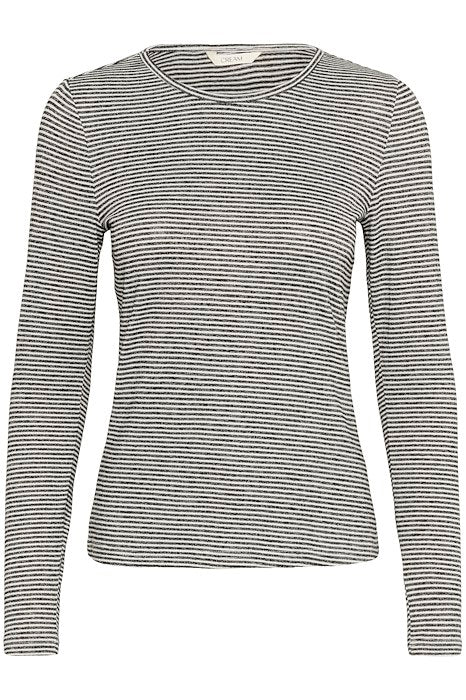 Cream Amma Mini Stripe Top