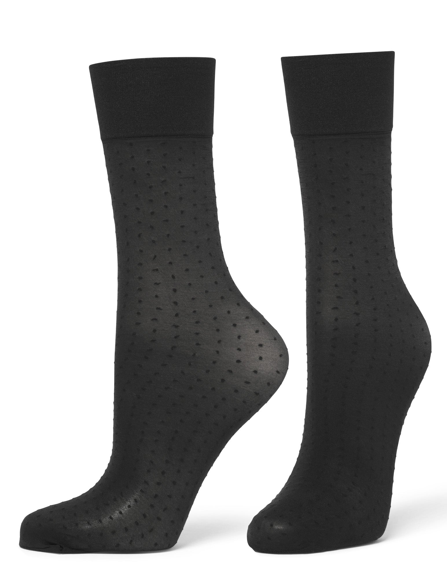 Hue Pin Dot Knee High Socks