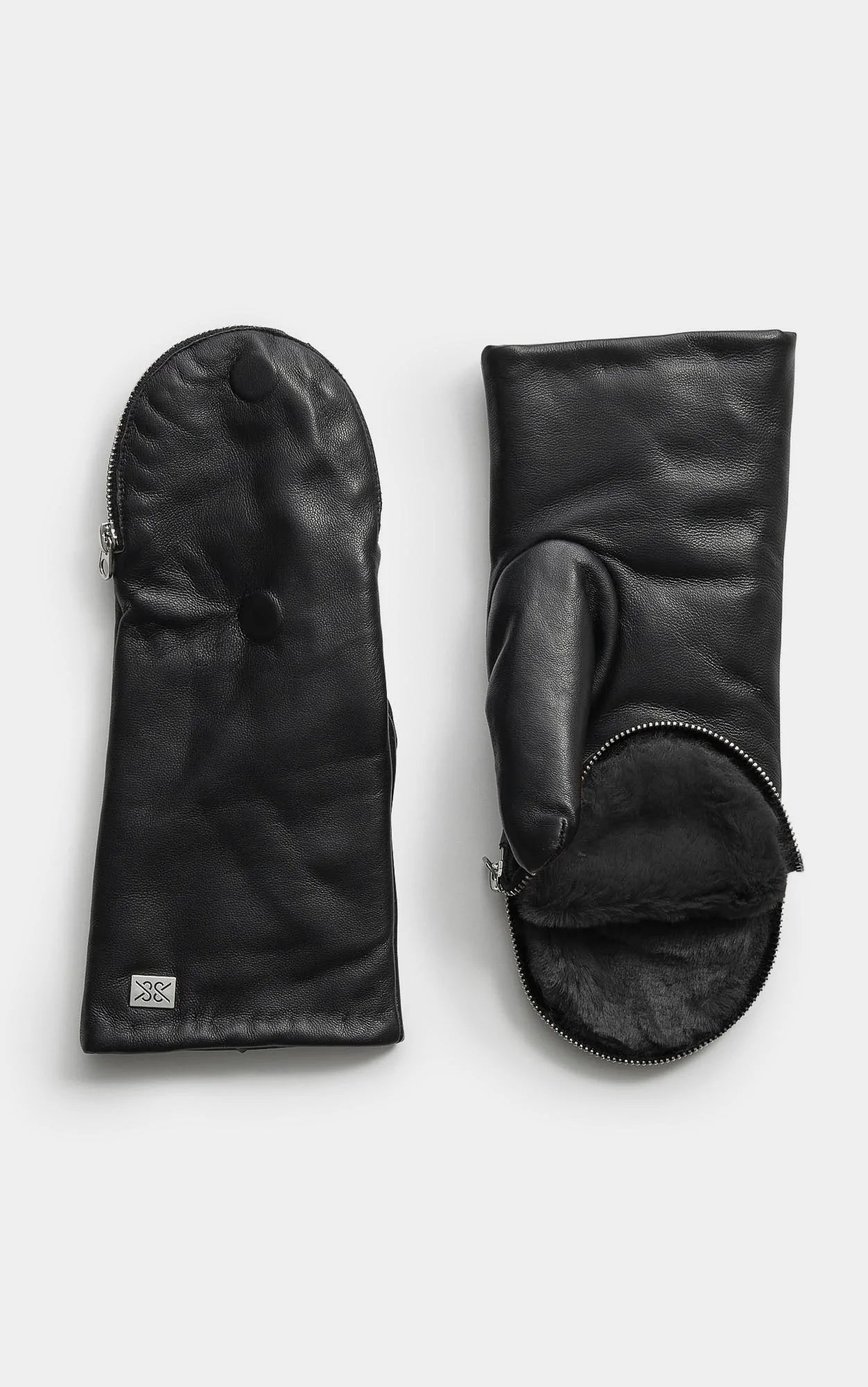Soia & Kyo Betrice Leather Mittens